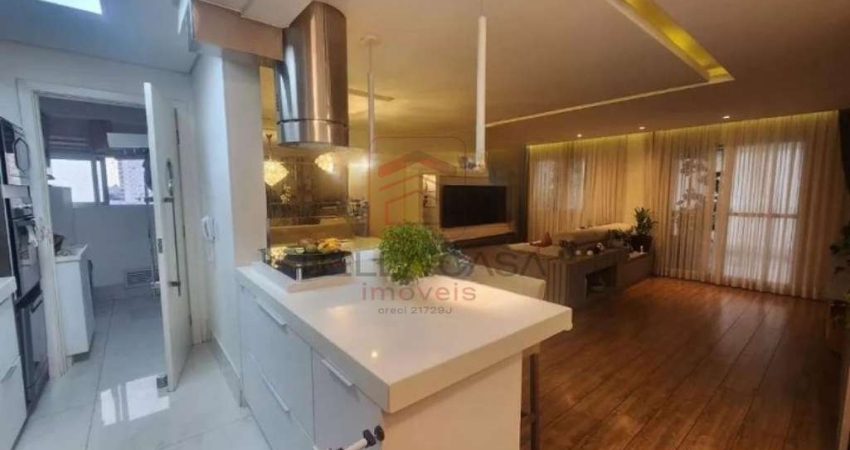 Apartamento a venda 3 dormitórios, 2 vagas e varanda gourmet cond Timing
