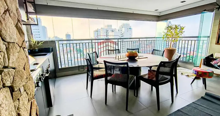 Apartamento alto padrão a venda no bairro da mooca com 3 quartos