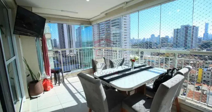 Apartamento a venda no bairro da mooca com varanda gourmet e 2 quartos