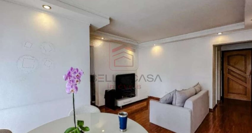 82 m² - Mooca -  Apartamento andar alto, vista maravilhosa, 3 quartos, 1 suite , 2 vagas, lazer