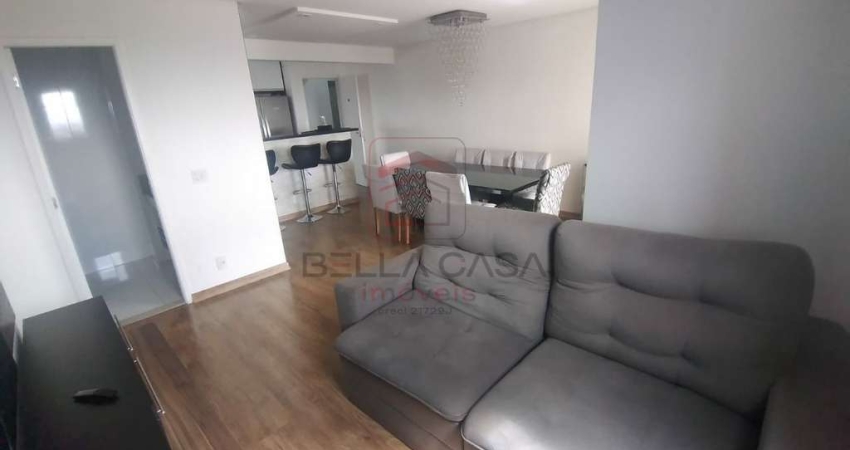 Lindo Apartamento Mobiliado c/ 2 Domitorios, 2 Vagas com Varanda gourmet