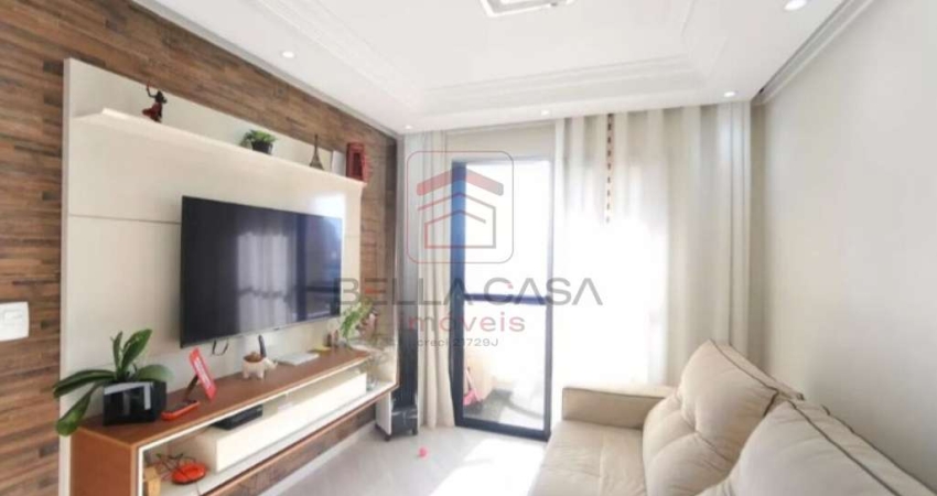 Apartamento no Alto da Mooca, 62m2, 02 quartos, sala com sacada e 01 vaga