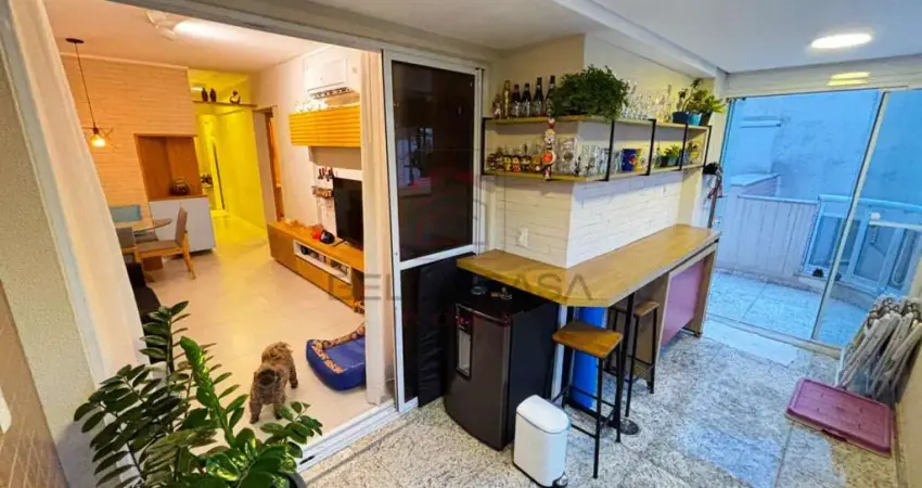 Apartamento garden com quintal privativo, projeto assinado por arquiteta