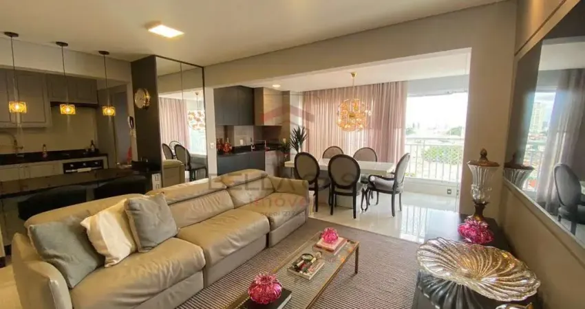 Apartamento contemporâneo com varanda gourmet e 3 vagas ? mooca / vila prudente