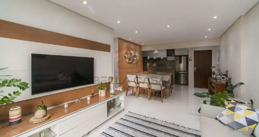 Apartamento finamente decorado na mooca ? 100 m², 2 vagas e lazer completo!