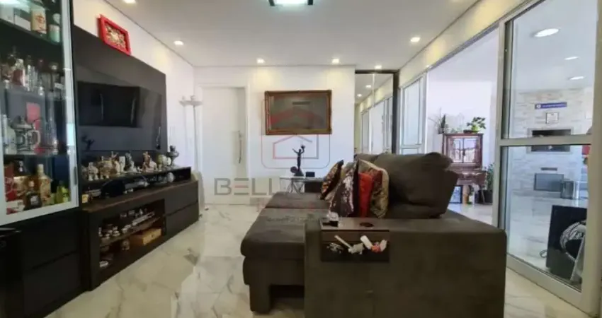 Apartamento de luxo na mooca com 122m², 3 suítes, 4 banheiros, 2 vagas de garagem e depósito.
