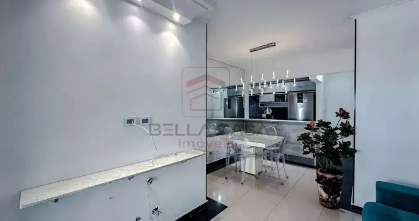 Apartamento mobiliado a venda com 3 quartos e varanda gourmet no bairro da mooca