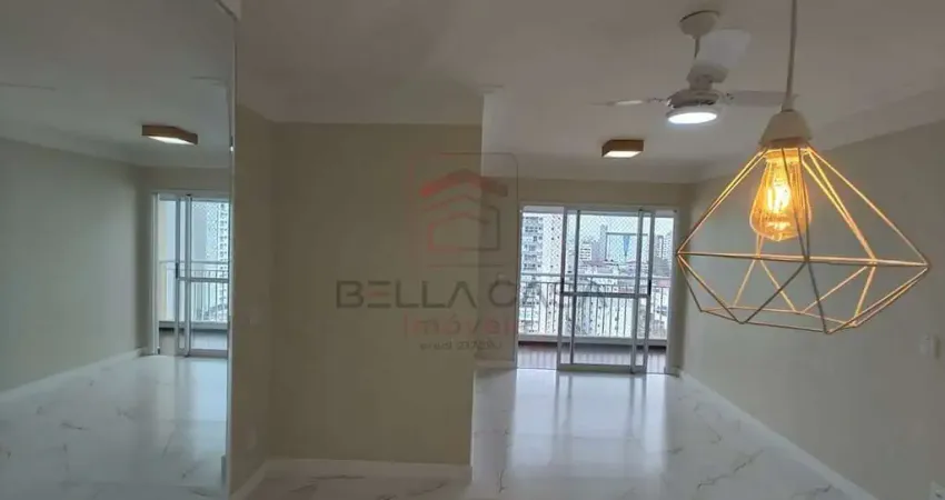 Apartamento reformado no centro de são caetano ? 83m² com sacada gourmet!