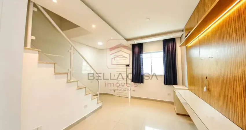 Casa de condomínio á venda - 70 m² - 2 suítes - 2 vagas fixas - com varanda gourmet