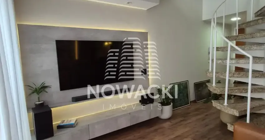 APARTAMENTO DUPLEX SEMI MOBILIADO COM 2 DORMITORIOS E 1 VAGA NO CRISTO REI