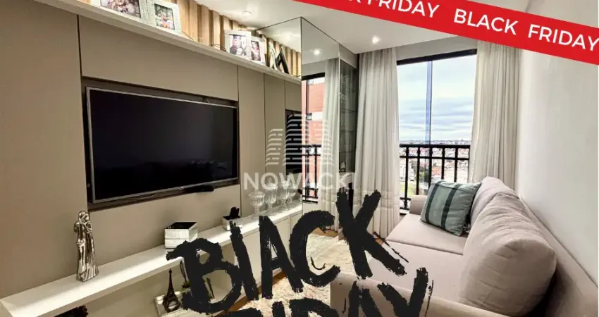 Apartamento face norte com 2 dormitórios e 1 vaga de garagem no novo mundo!