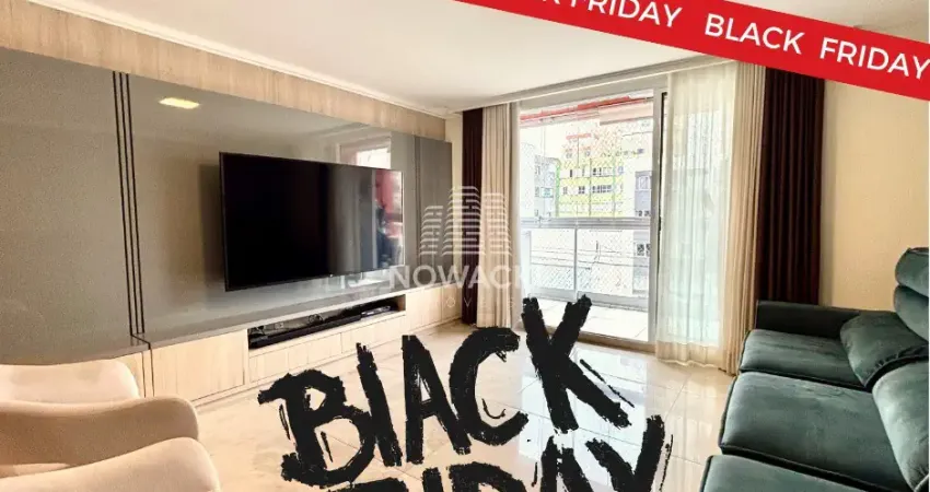 Black friday!! apartamento face oeste de alto padrão no coração do água verde com 2 vagas paralelas