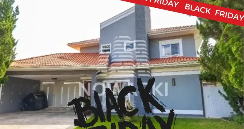 Casa de alto padrão em condomínio com 3 suítes e piscina em santa felicidade