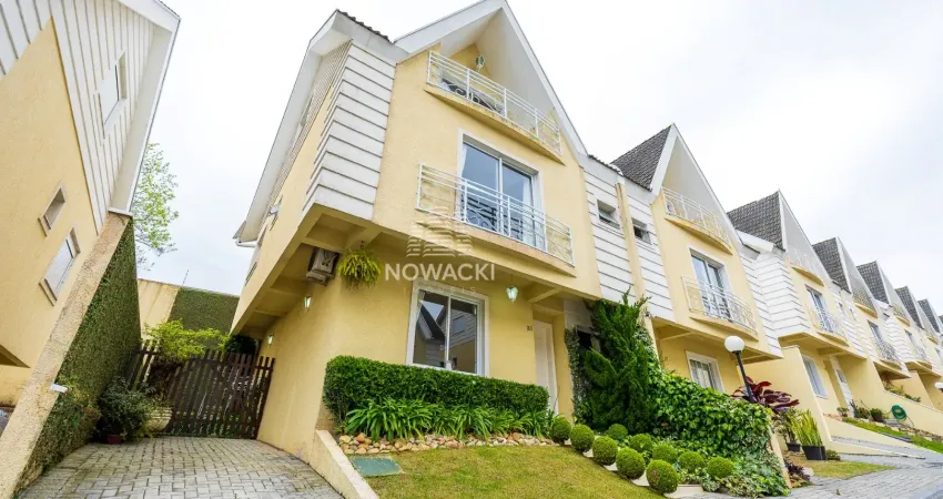 Excelente sobrado triplex em condomínio fechado com 3 suítes no vista alegre!