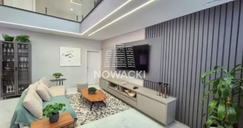 Maravilhosa casa em condomínio fechado com 4 suítes e 3 vagas, na riviera de santa cristina!