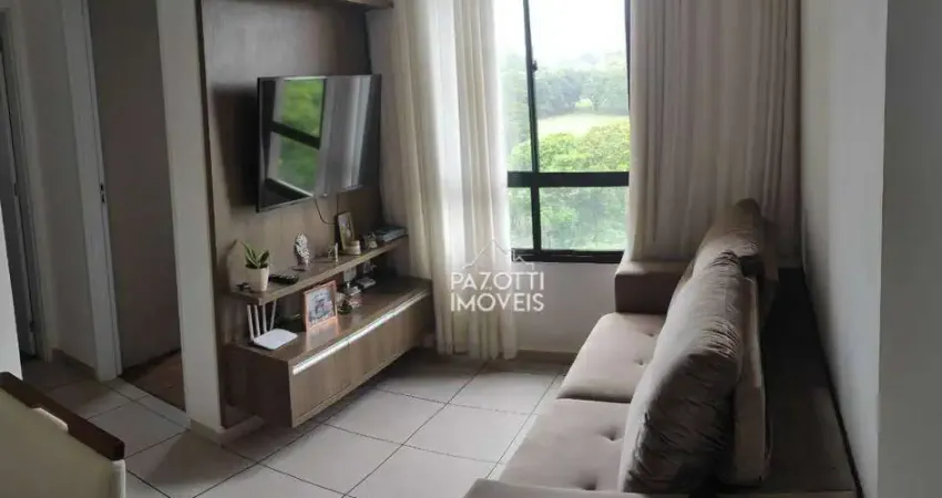 Apartamento com 2 dormitórios à venda, 46 m² por R$ 270.000,00 - Jardim Paulistano - Ribeirão Preto/SP