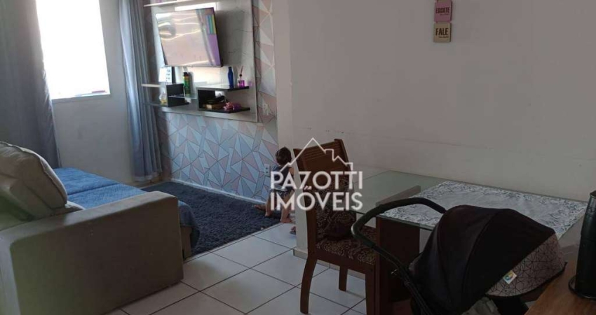Apartamento com 2 dormitórios à venda, 44 m² por R$ 180.000,00 - (O-16) - Ribeirão Preto/SP