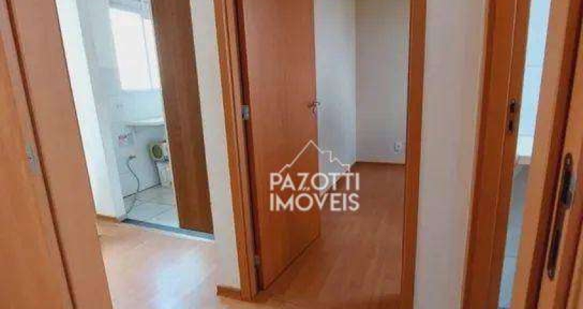 Apartamento com 2 dormitórios à venda, 45 m² por R$ 153.700,00 - Jardim Ouro Branco - Ribeirão Preto/SP