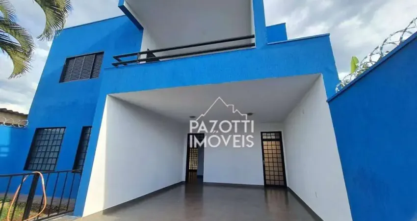 Sobrado com 5 dormitórios à venda, 250 m² por r$ 840.000,00 - residencial e comercial palmares - ribeirão preto/sp