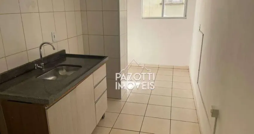 Apartamento com 2 dormitórios à venda, 48 m² por r$ 140.000,00 - quintino facci ii - ribeirão preto/sp