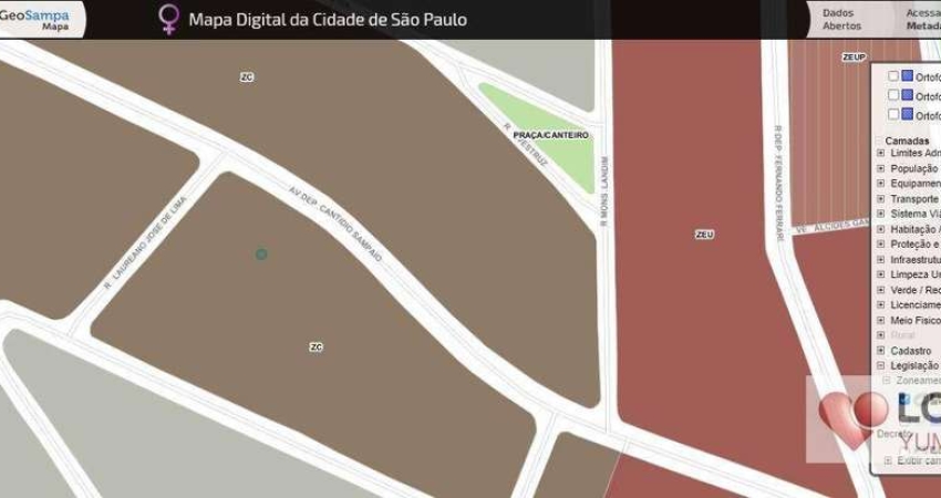 Área à venda, 1362 m² por R$ 3.900.000,00 - Vila Souza - São Paulo/SP