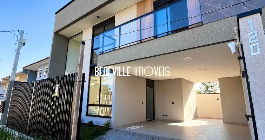 Lindo sobrado a venda em sao jose dos pinhais com 3 suites alto padrao