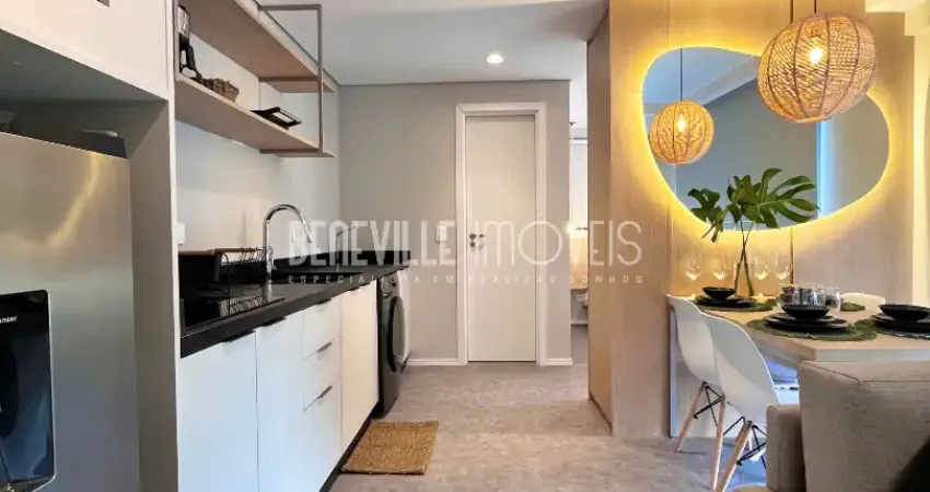 Lindo studio mobiliado e decorado a venda no bairro agua verde