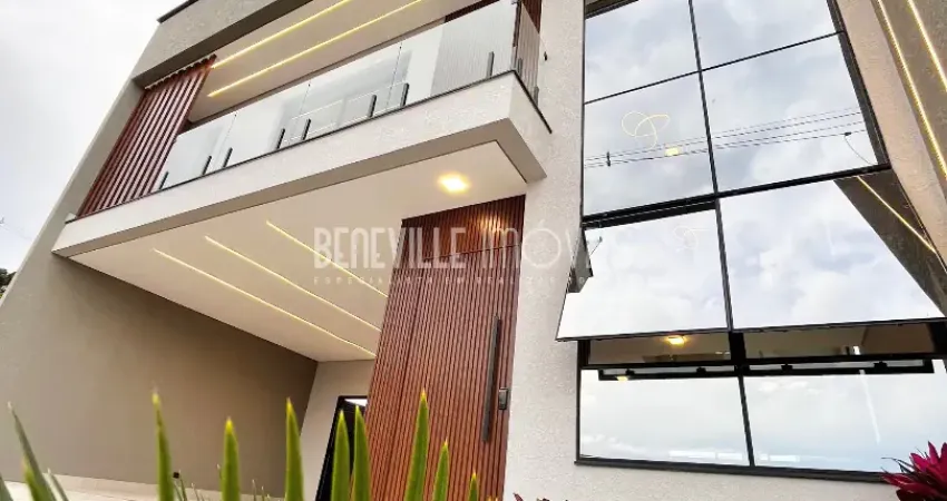 Lindo sobrado a venda em condominio fechado no atmosphere em sao jose dos pinhais