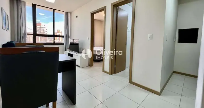 Apartamento MOBILIADO 1 dormitório com garagem para locação - Centro