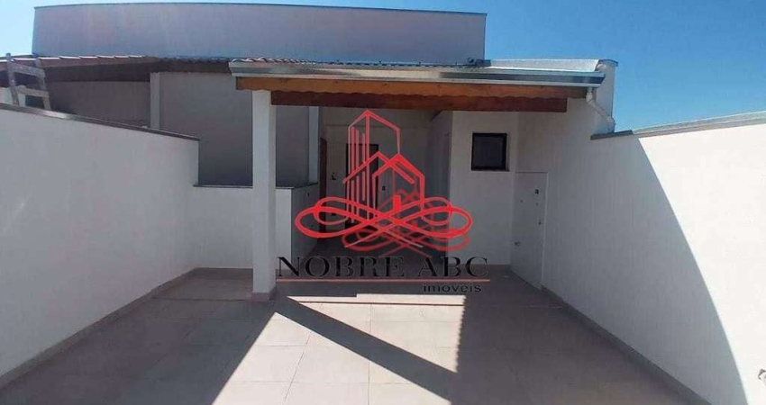 Cobertura com 2 dormitórios à venda, 42 m² por R$ 390.000,00 - Jardim Alvorada - Santo André/SP