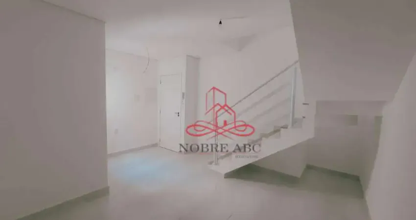 Cobertura com 2 dormitórios à venda, 111 m² por R$ 460.000 - Jardim do Estádio - Santo André/SP