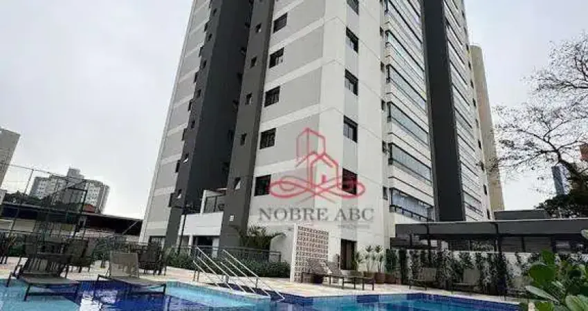 Apartamento de alto padrão com 3 dormitórios à venda, 135 m² por R$ 1.800.000 - Vila Assunção - Santo André/SP