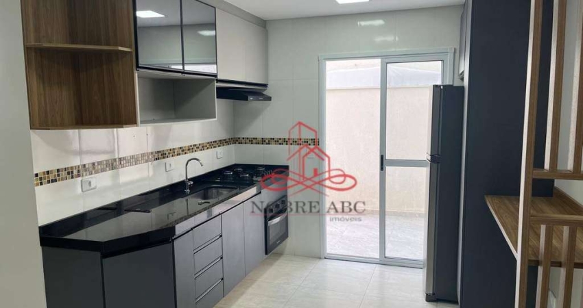 Apartamento com 2 dormitórios à venda, 64 m² por R$ 375.000,00 - Vila Pires - Santo André/SP