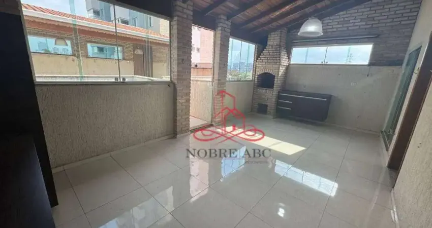 Cobertura com 3 dormitórios à venda, 76 m² por R$ 785.000,00 - Vila Valparaíso - Santo André/SP