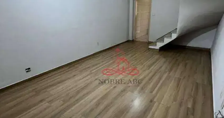 Sobrado com 2 dormitórios para alugar, 109 m² por R$ 3.800,00/mês - Campestre - Santo André/SP