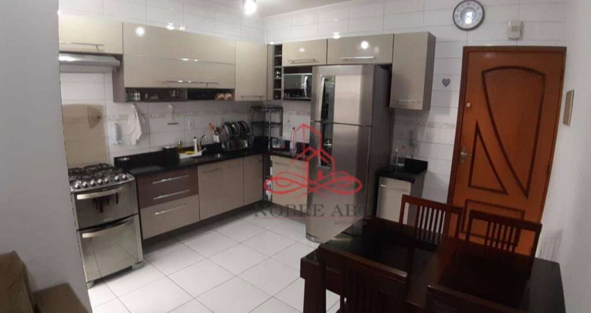 Apartamento com 2 dormitórios à venda, 56 m² por R$ 370.000,00 - Vila Camilópolis - Santo André/SP