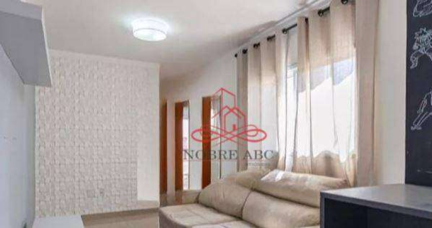 Cobertura com 2 dormitórios, 110 m² - venda por R$ 500.000,00 ou aluguel por R$ 3.526,00/mês - Jardim Bela Vista - Santo André/SP