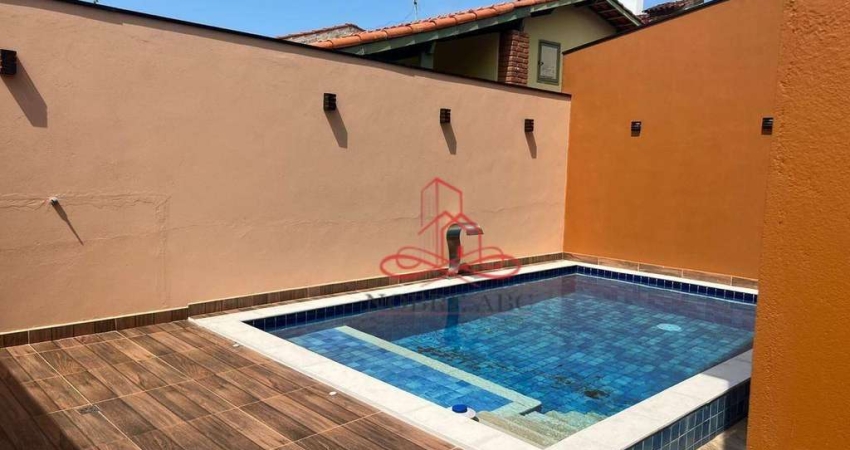 Sobrado com 3 dormitórios à venda, 126 m² por R$ 730.000 - Jardim Suarão - Itanhaém/SP
