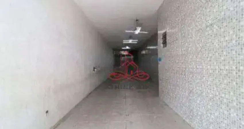 Salão para alugar, 176 m² por r$ 2.900,00/mês - vila luzita - santo andré/sp