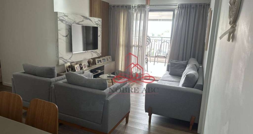 Apartamento com 3 dormitórios à venda, 108 m² por r$ 1.378.000,00 - vila gilda - santo andré/sp