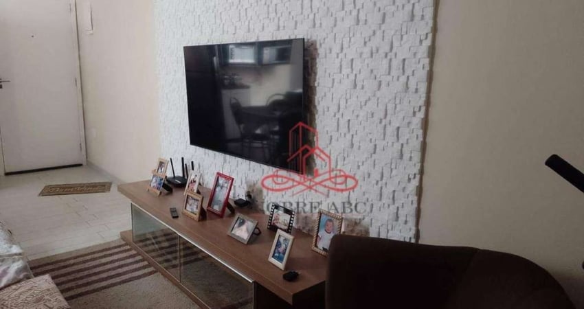 Cobertura à venda, 100 m² por r$ 530.000,00 - vila pires - santo andré/sp