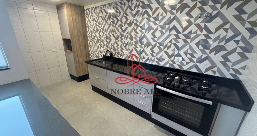 Cobertura com 2 dormitórios à venda, 44 m² por R$ 390.000,00 - Jardim Ipanema - Santo André/SP