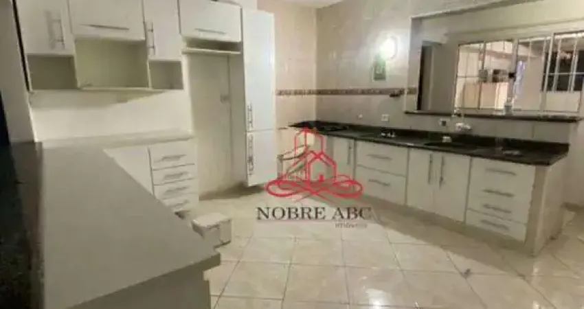Casa com 3 dormitórios para alugar, 120 m² por r$ 2.250/mês - jardim do estádio - santo andré/sp
