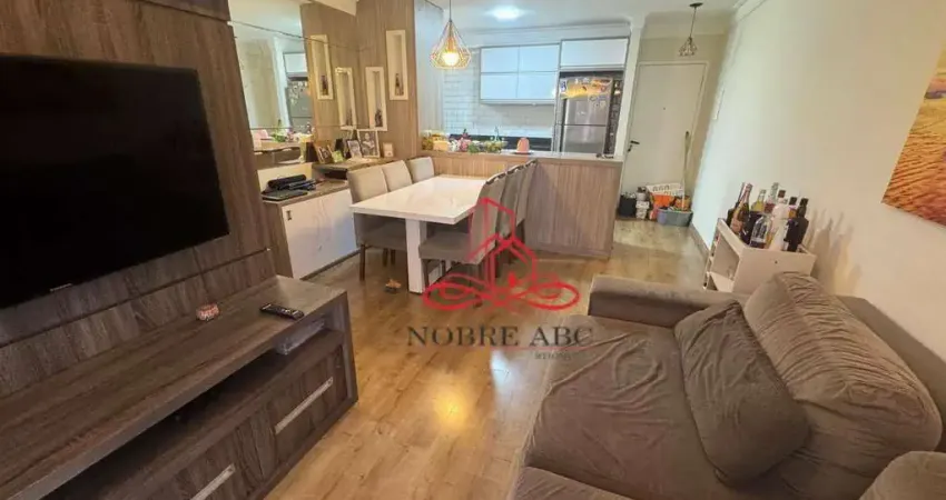 Apartamento com 3 dormitórios à venda, 74 m² por r$ 630.000,00 - vila helena - santo andré/sp