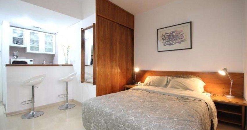 Flat com 1 quarto à venda na Avenida Ibijaú, --, Indianópolis, São Paulo
