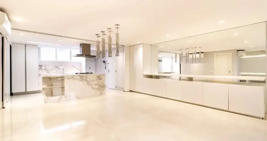 Apartamento à venda de 142 m² no Jardim Paulista com 3 quartos sendo 1 suíte e 2 vagas.