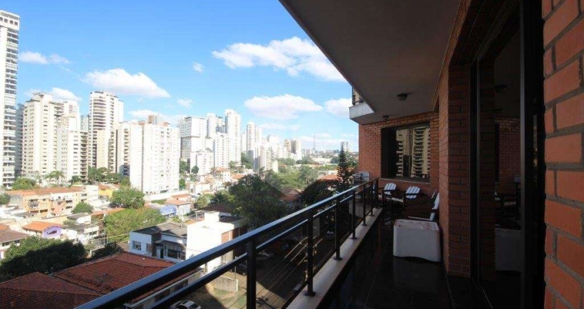 PARA RECEBER OS AMIGOS COM MUITO ESPAÇO: APARTAMENTO EM PERDIZES COM LINDA VISTA PARA PACAEMBU.