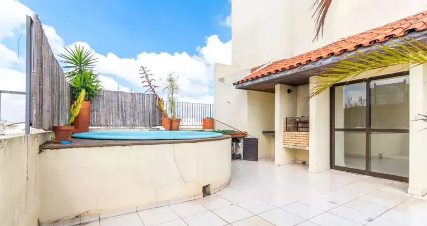 Cobertura a venda pinheiros,  167 m², 3 dormitórios, 1 suítes,2 salas,3 vagas ,piscina privativa.
