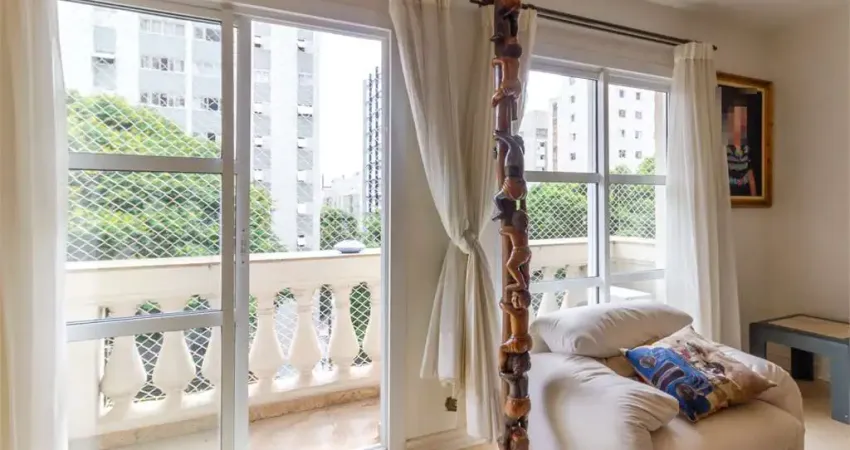 Jardim Paulista, 2 vagas, néo clássico, 4 dorm. (1 suíte), sacada, lazer