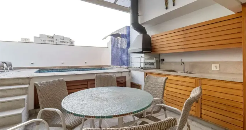 Cobertura para venda em higienópolis com 2 quartos, sendo 1 suíte, 134m²